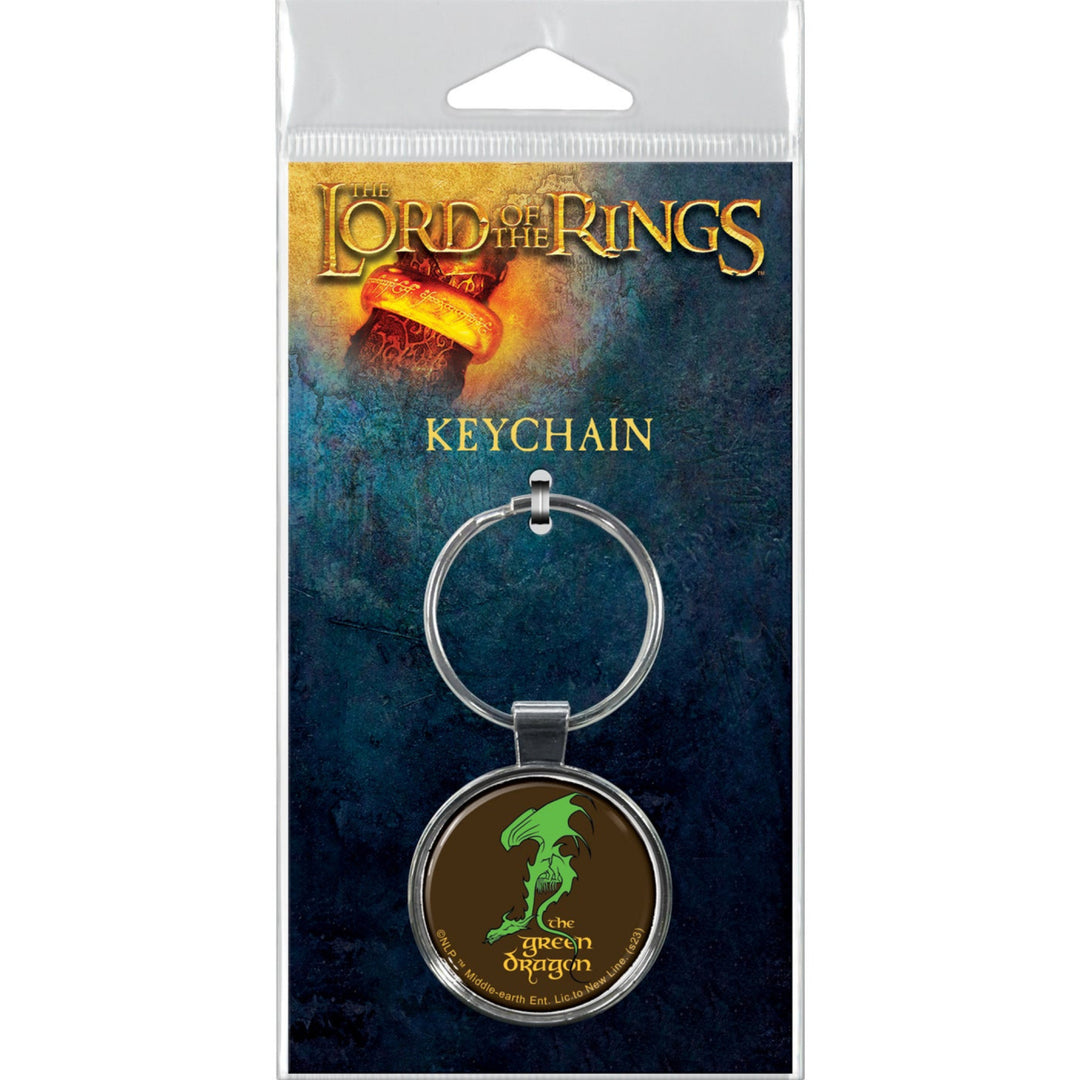 Lord of The Rings The Green Dragon Keychain Image 1