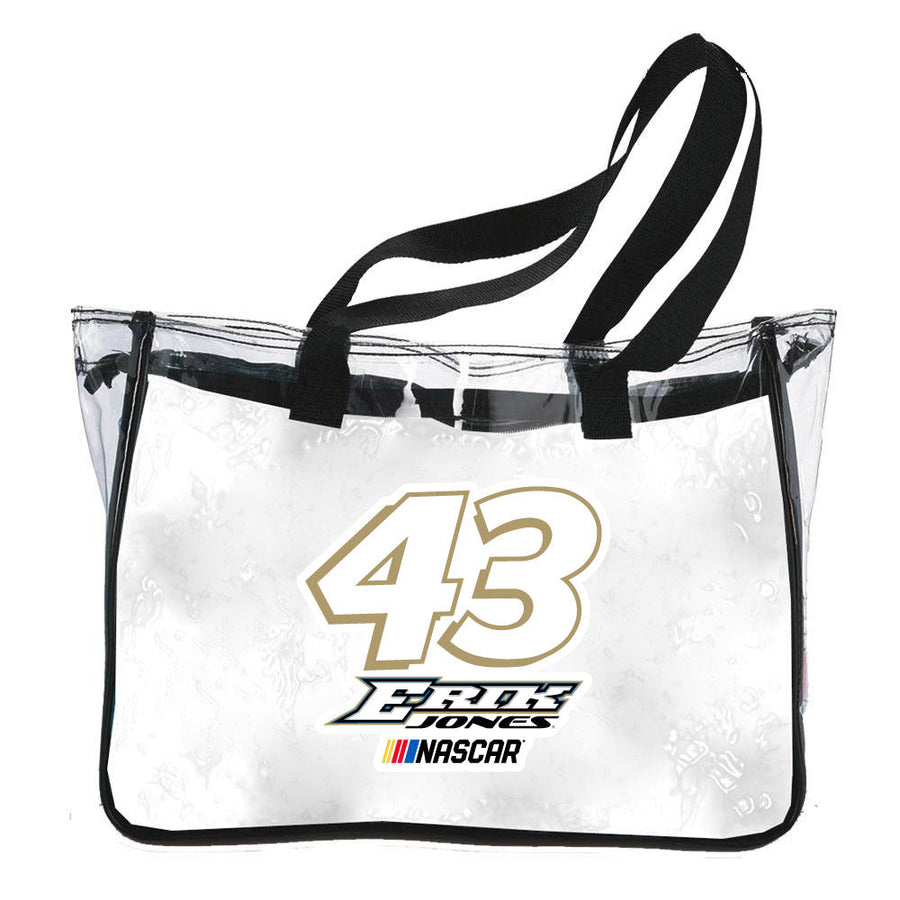 43 Erik Jones NASCAR Officially Licensed Clear Tote Bag Image 1