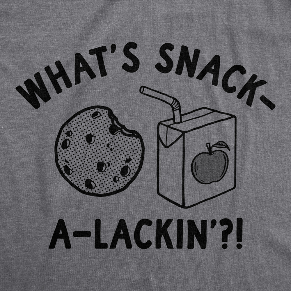 Youth Whats Snack A Lackin T Shirt Funny Snacktime Treat Tee For Kids Image 2