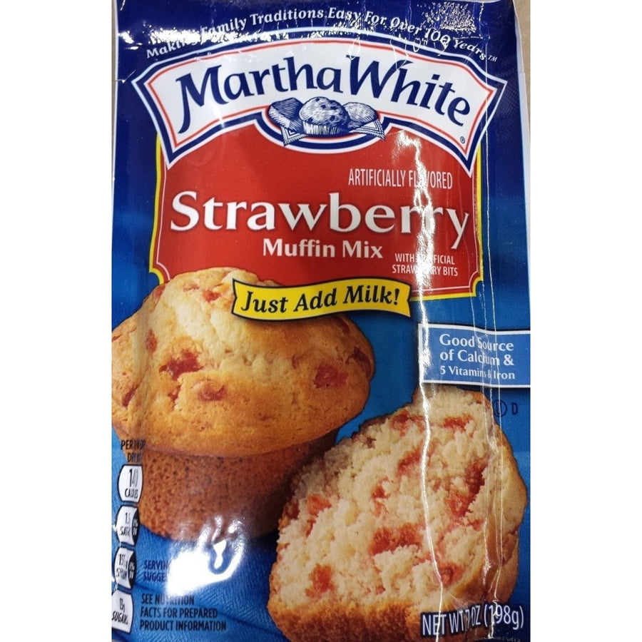 Martha White Strawberry Muffin Mix Image 1