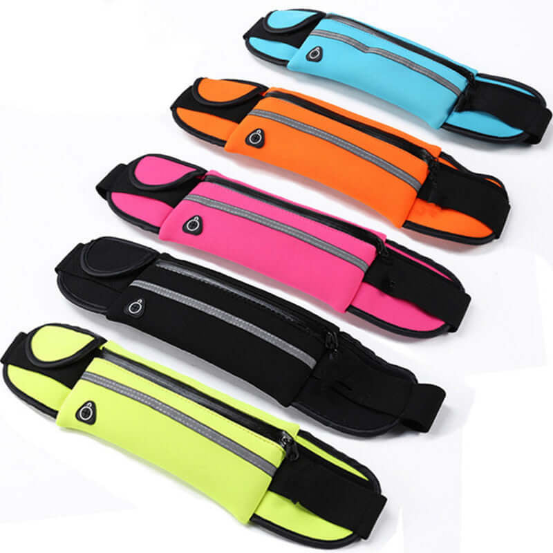 Velocity Water-Resistant Running Belt Fanny Pack Adjustable Sports Gear Image 1