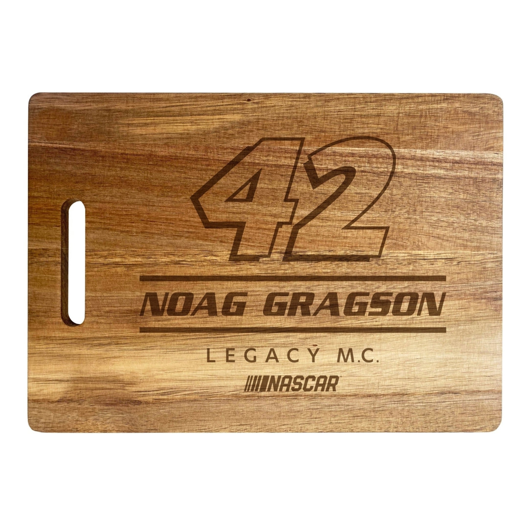 42 Noah Gragson NASCAR Officially Licensed Engraved Wooden Cutting Board Image 1