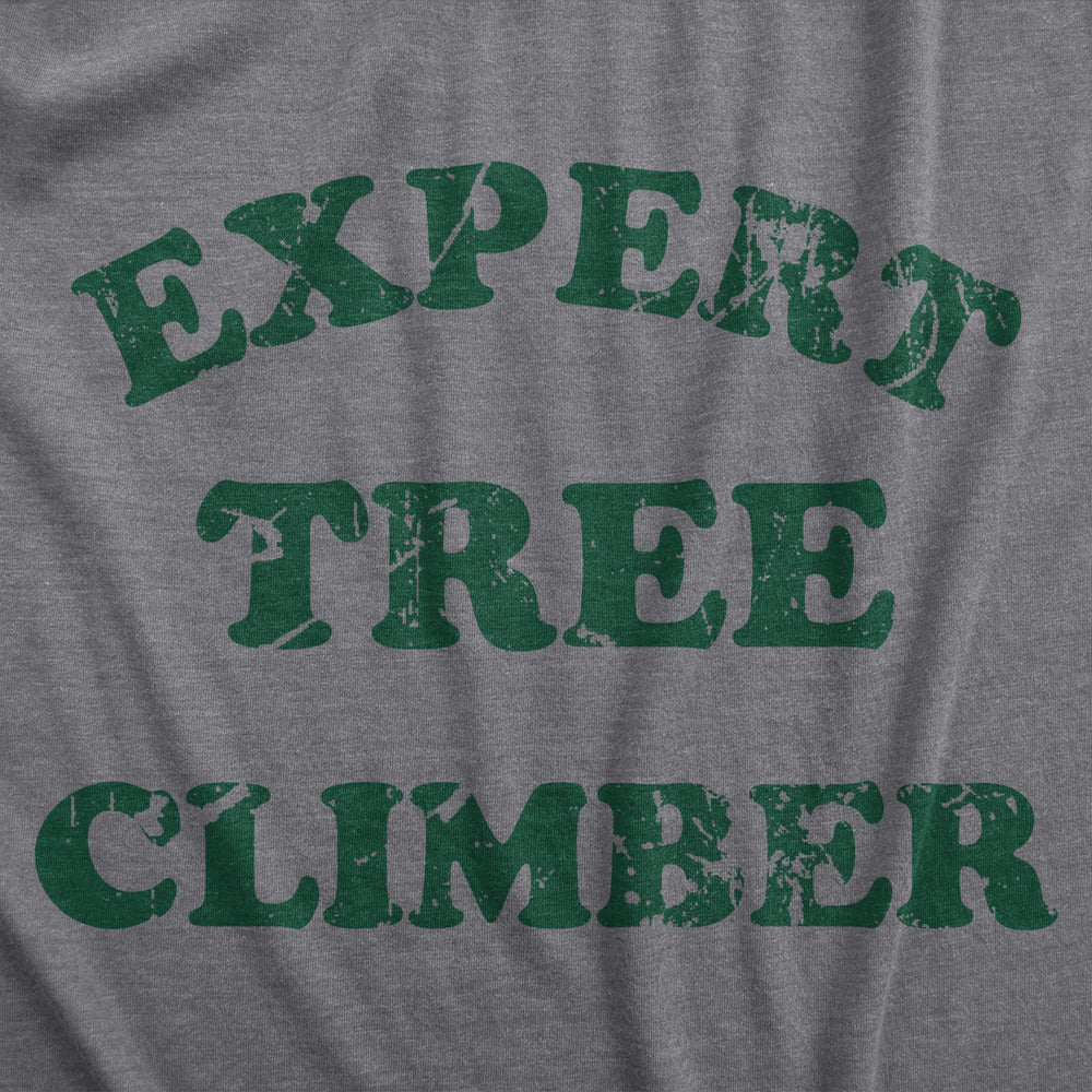 Youth Expert Tree Climber T Shirt Funny Adventurous Exploring Tee For Kids Image 2