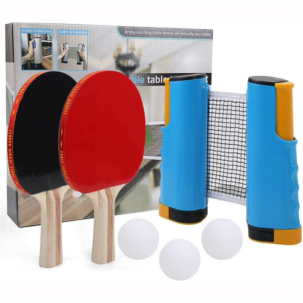 Table Tennis Set Portable Net Frame Telescopic Net Frame Sports Decompression Indoor Toys Image 2