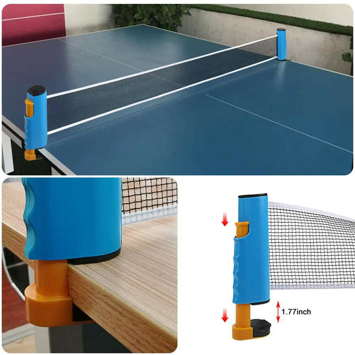 Table Tennis Set Portable Net Frame Telescopic Net Frame Sports Decompression Indoor Toys Image 3