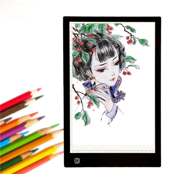 USB LED Touch Dimming Animation Linyi Writing Tablet Painting Toys Image 3