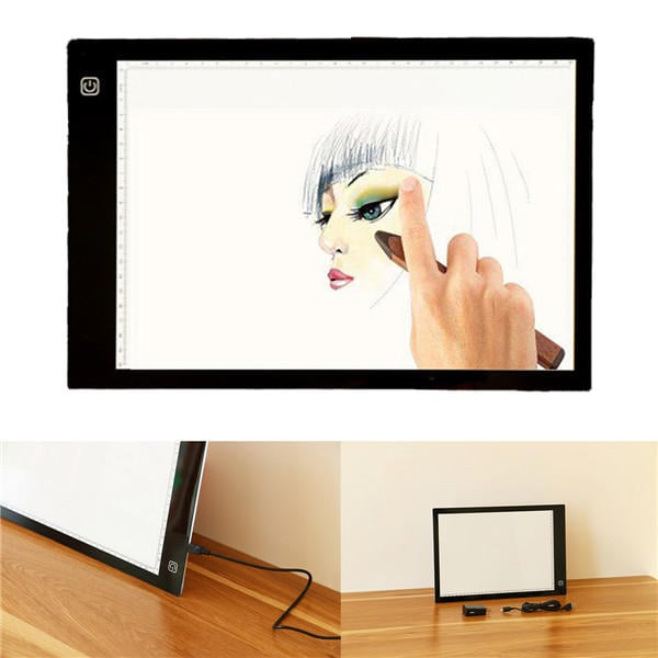 USB LED Touch Dimming Animation Linyi Writing Tablet Painting Toys Image 4