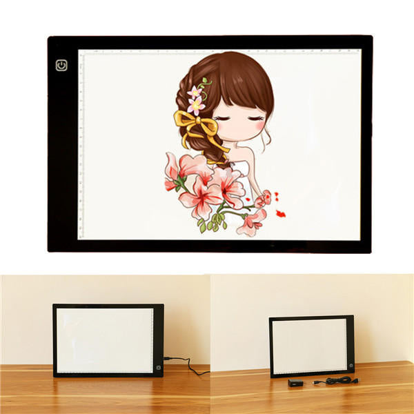 USB LED Touch Dimming Animation Linyi Writing Tablet Painting Toys Image 4
