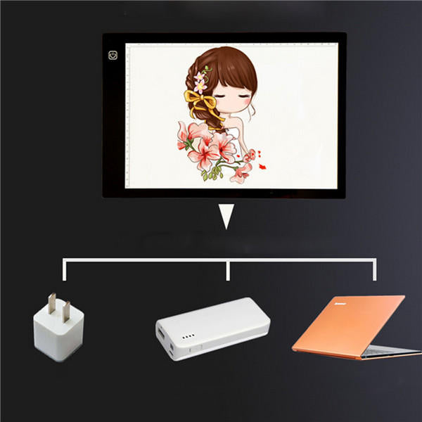 USB LED Touch Dimming Animation Linyi Writing Tablet Painting Toys Image 10