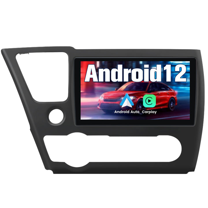 AWESAFE Car Radio Stereo Andriod 12 for Honda Civic 2013 2014 2015Built in CarplayAndriod AutoDSPGPS Navigation Image 1