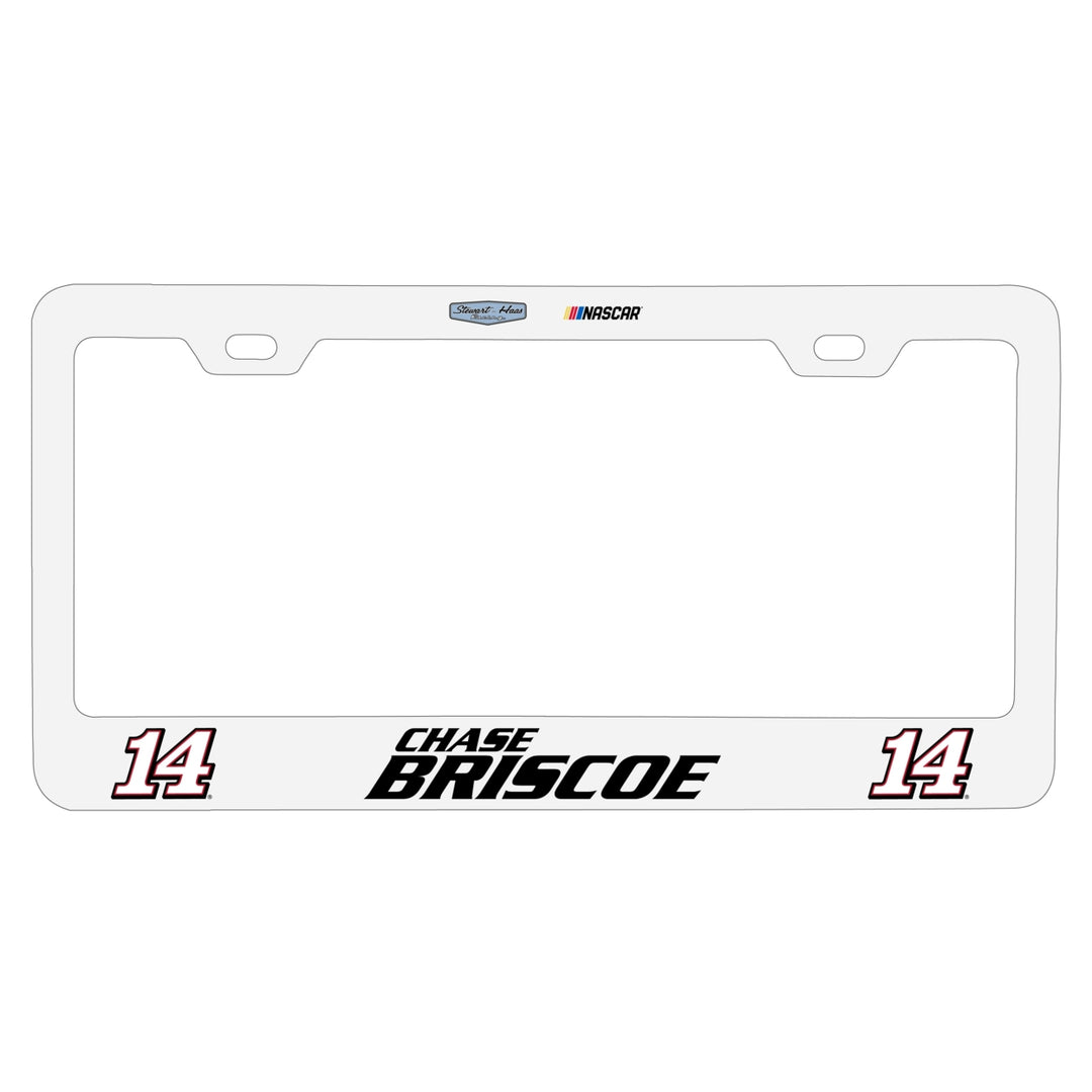 14 Chase Briscoe Officially Licensed Metal License Plate Frame Image 1