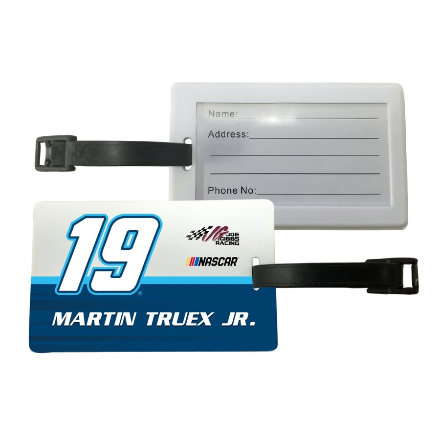 #19 Martin Truex Jr. Officially Licensed Luggage Tag Image 1