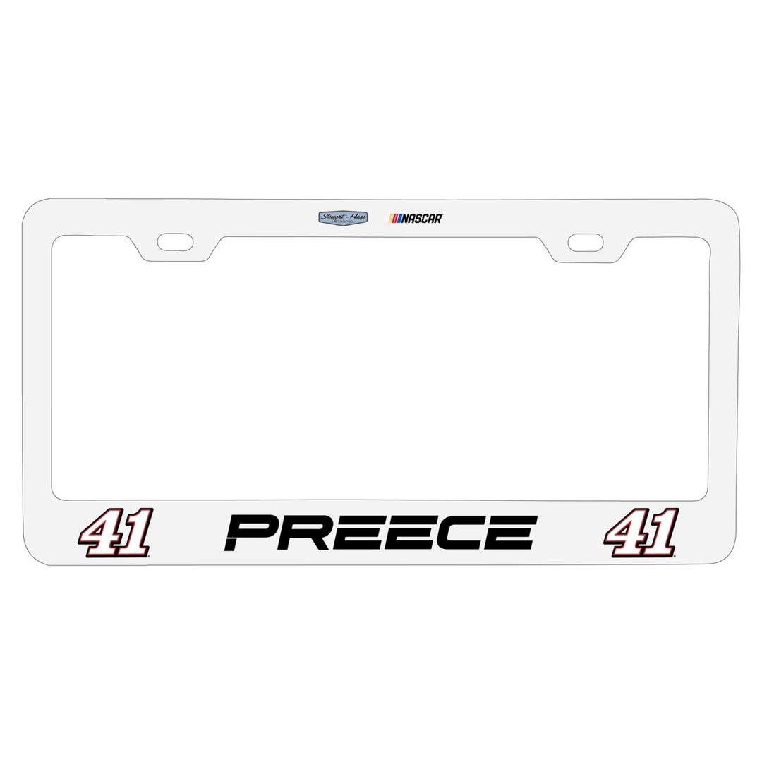 41 Ryan Preece Officially Licensed Metal License Plate Frame Image 1