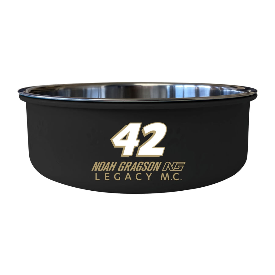 #42 Noah Gragson Officially Licensed 5x2.25 Pet Bowl Image 1