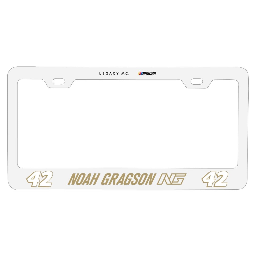 42 Noah Gragson Officially Licensed Metal License Plate Frame Image 1