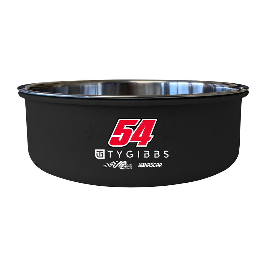 54 Ty Gibbs Officially Licensed 5x2.25 Pet Bowl Image 1