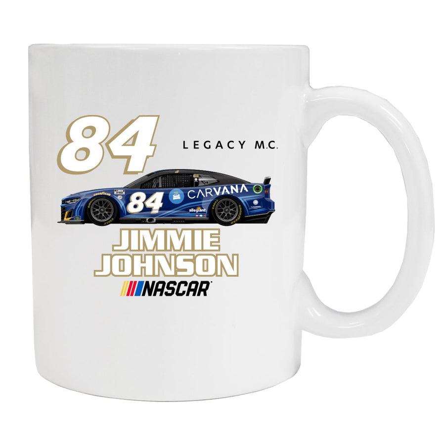 84 Jimmie Johnson Ceramic Coffee Mug Image 1