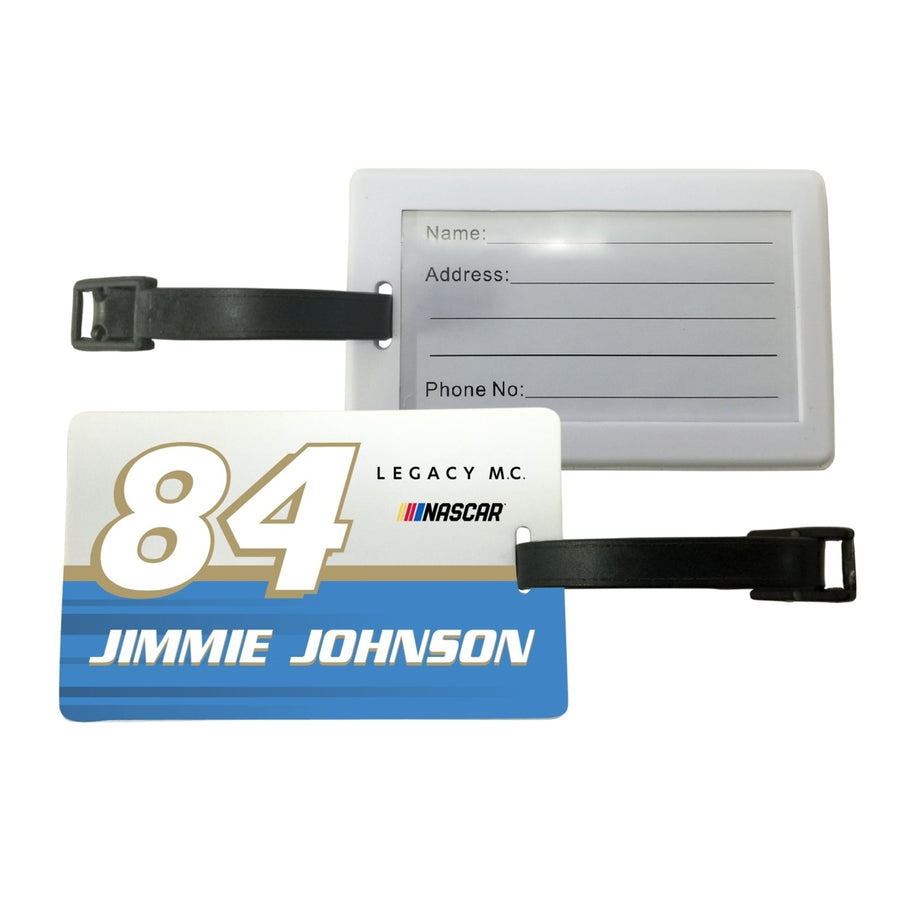 84 Jimmie Johnson Officially Licensed Luggage Tag Image 1