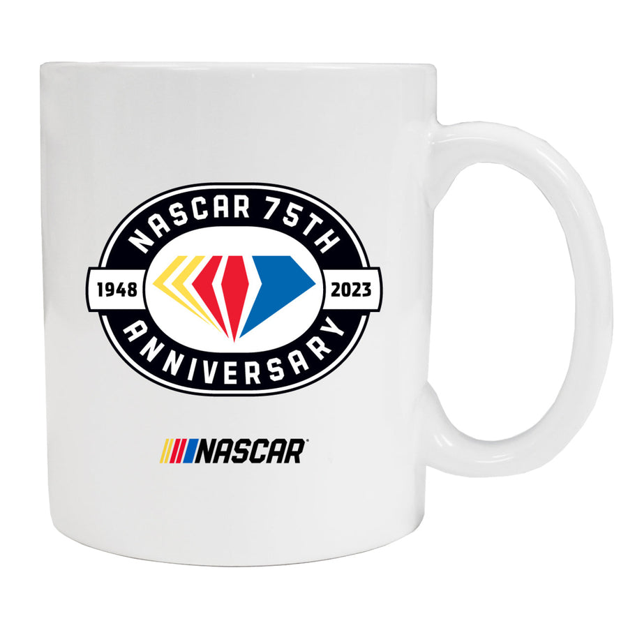 NASCAR 75 Year Anniversary Ceramic Coffee Mug Image 1