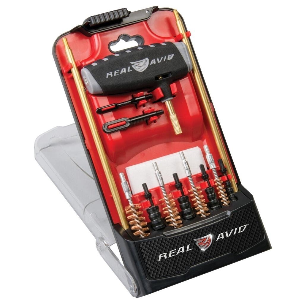 Real Avid Handgun Cleaning Kit: All in One 13 Piece Pistol Cleaning Kit w/ Case Image 2