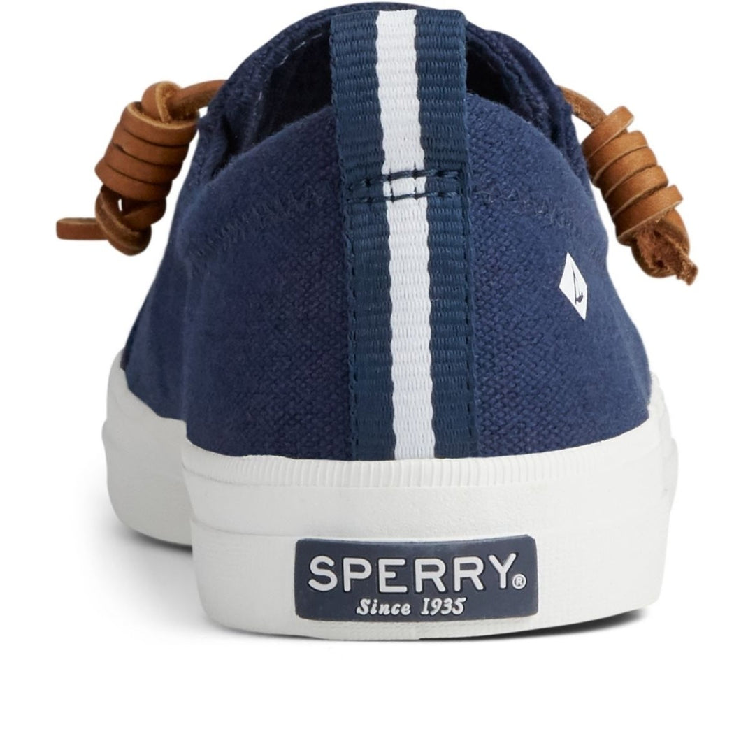 Sperry Womens Crest Vibe Linen Sneaker Navy - STS98642 Navy Image 2