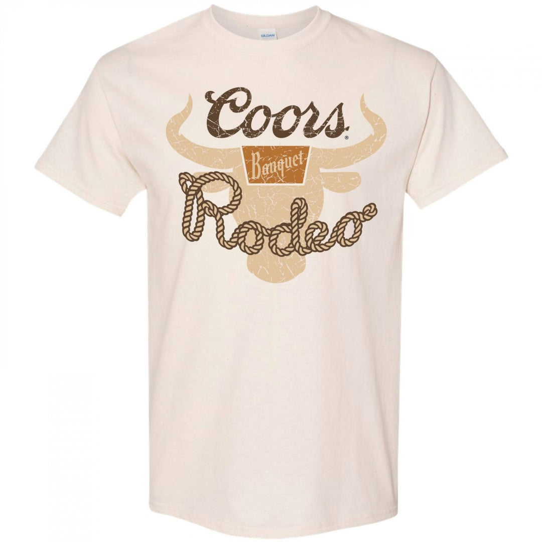 Coors Banquet Rodeo Lasso Cream Colorway T-Shirt Image 1