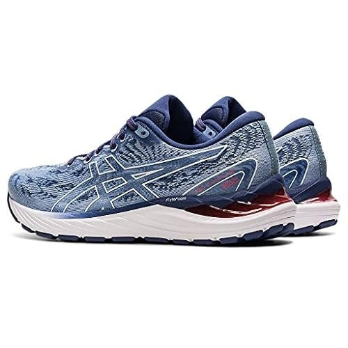 ASICS Womens Gel-Cumulus 23 MK Running Shoes Mist/White - 1012A888-417 Medium MIST/WHITE Image 3