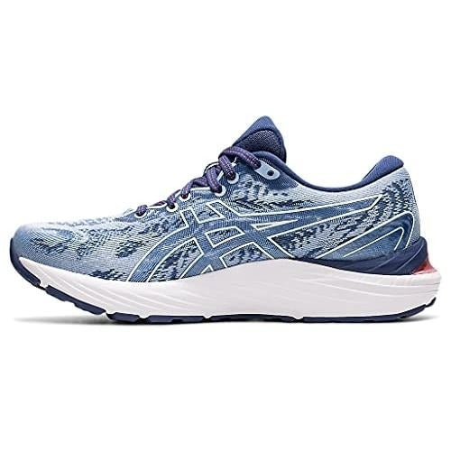 ASICS Womens Gel-Cumulus 23 MK Running Shoes Mist/White - 1012A888-417 Medium MIST/WHITE Image 4