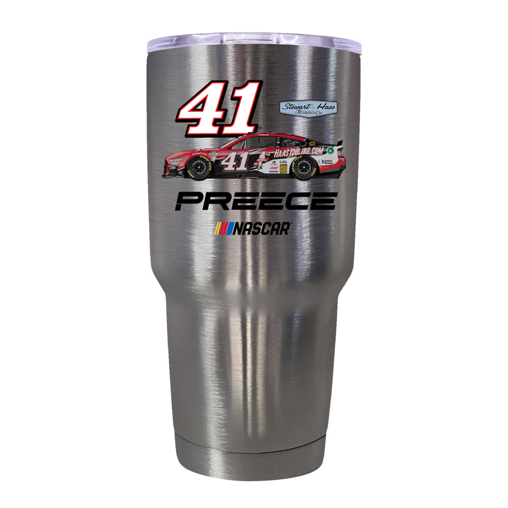 41 Ryan Preece Officially Licensed 24oz Stainless Steel Tumbler Image 2