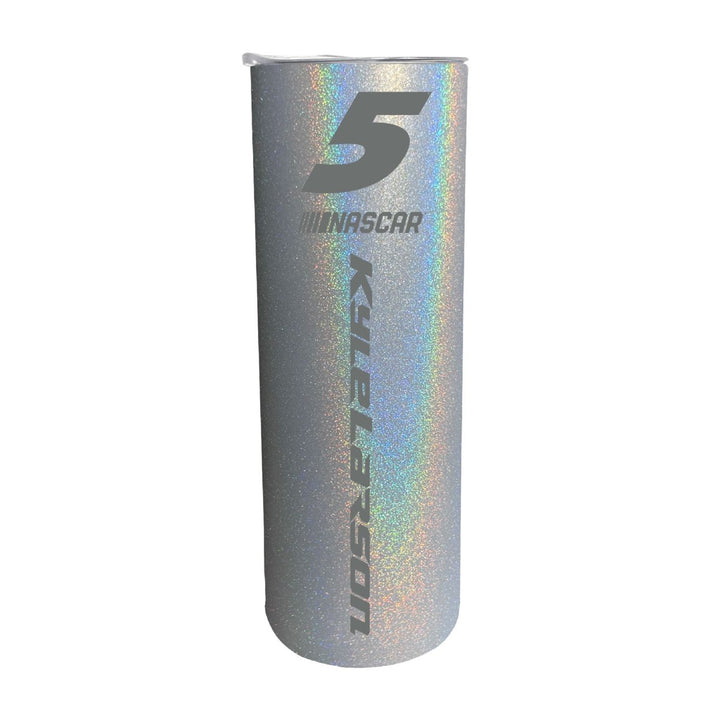 5 Kyle Larson Officially Licensed 20oz Insulated Stainless Steel Skinny Tumbler Image 1