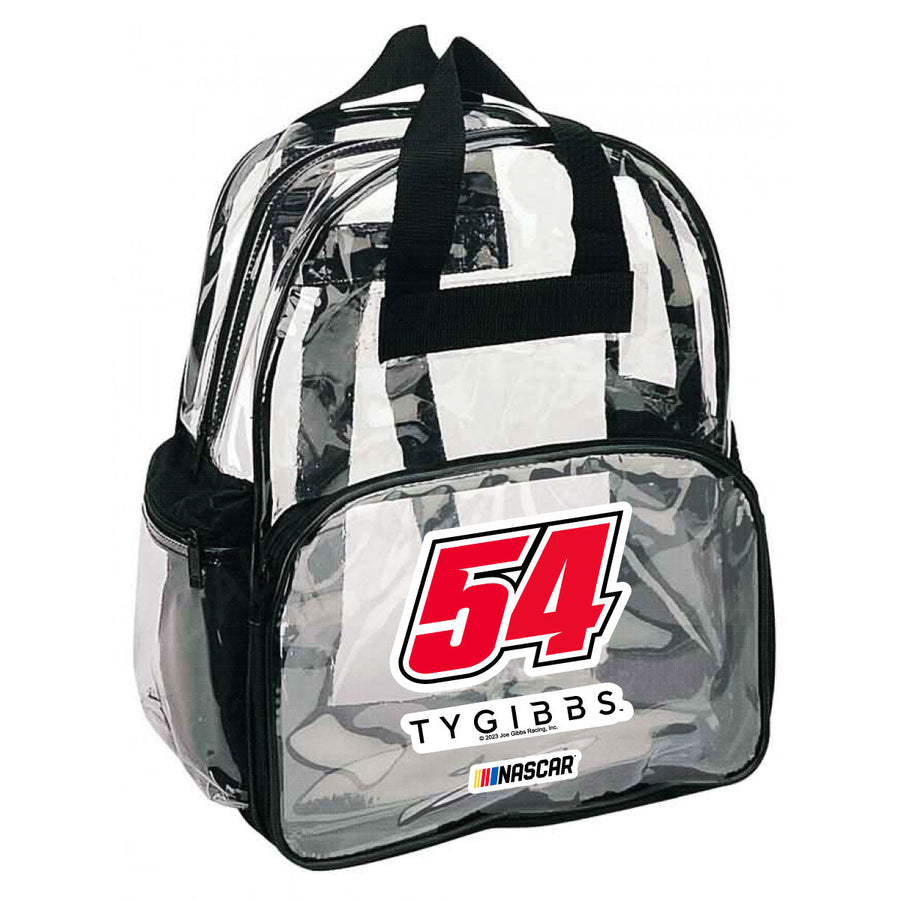 54 Ty Gibbs Officially Licensed Clear Backpack Image 1