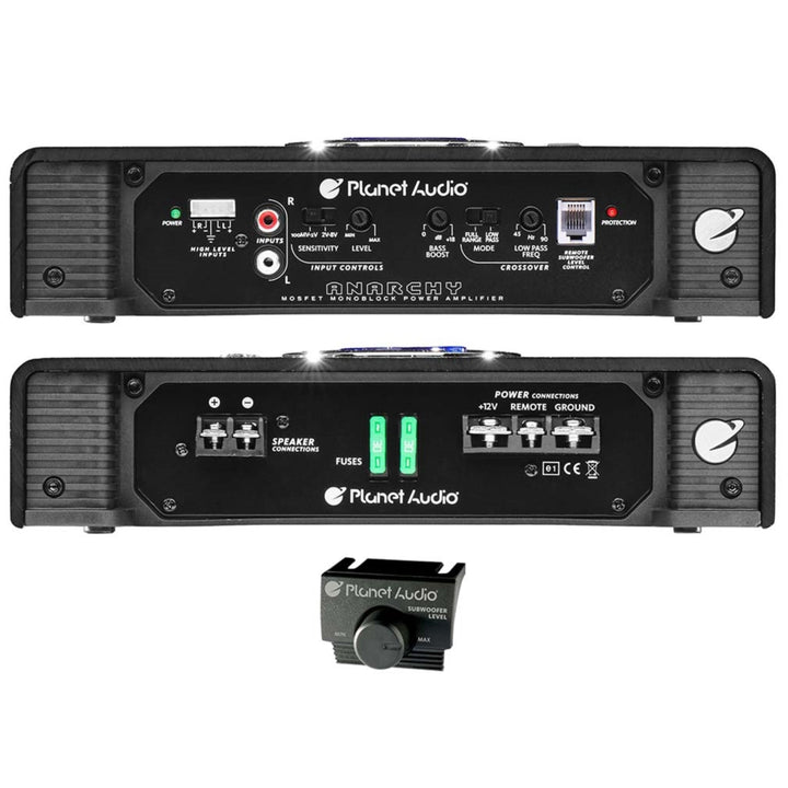 Planet Audio AC2500.1M 2500W Monoblock Car Amplifier MOSFET Power Supply Image 3