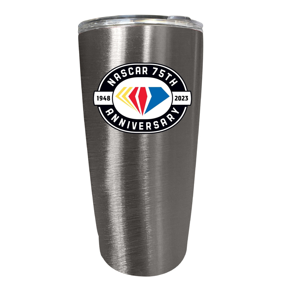 NASCAR 75 Year Anniversary Officially Licensed 16oz Stainless Steel Tumbler Image 2