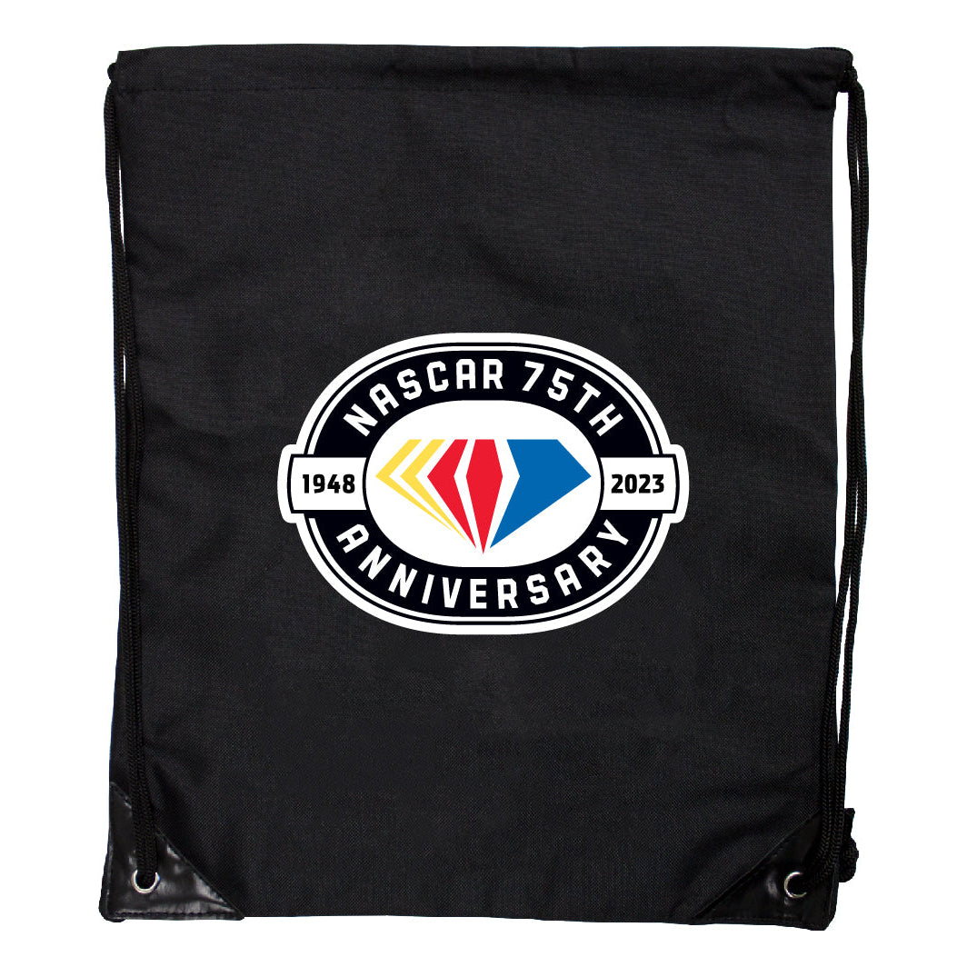 NASCAR 75 Year Anniversary Officially Licensed Cinch Bag Image 1