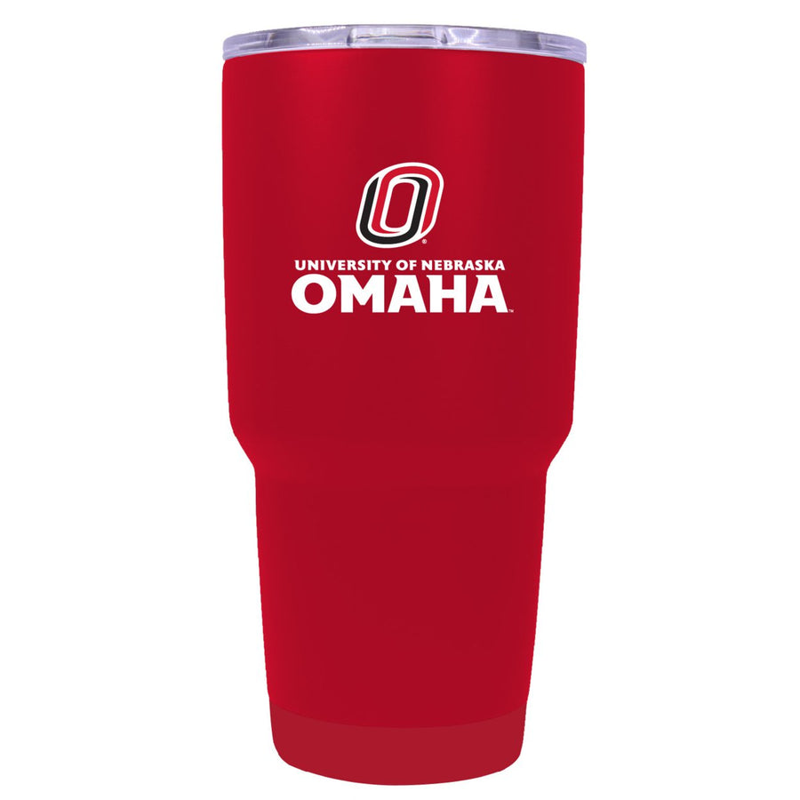 Nebraska at Omaha Mascot Logo Tumbler - 24oz Color-Choice Insulated Stainless Steel Mug Image 1