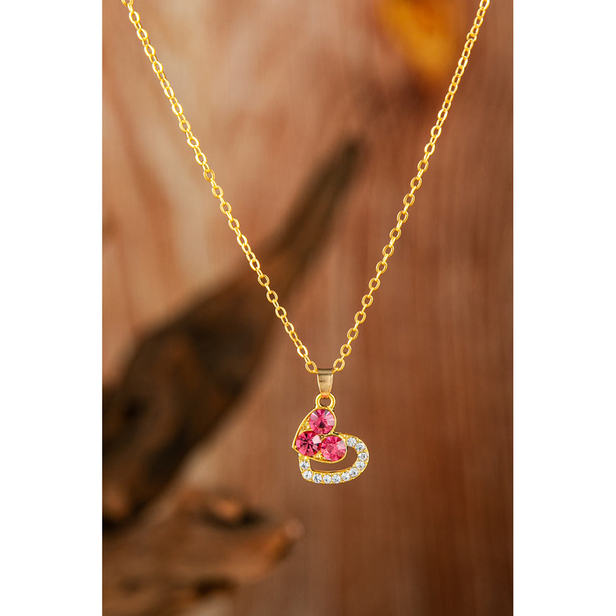Love Heart Pendant Necklace Image 1