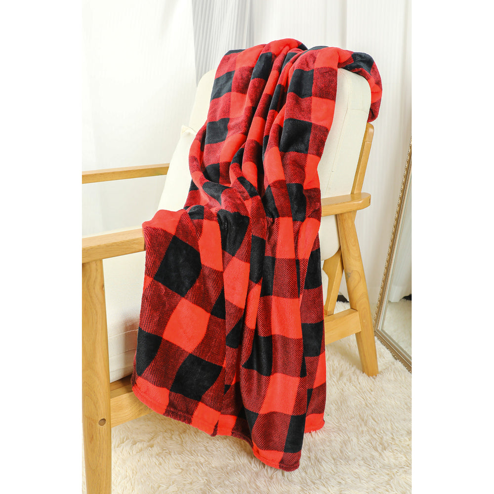 Plaid Fleece Blanket 130150cm Image 2