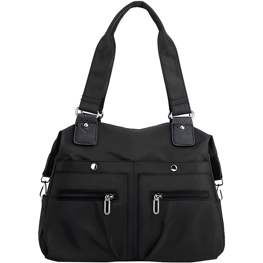 2023 Large Capacity Waterproof Multi Pocket Nylon Shoulder BagWomen Handbags Purses for Shoulder Handbags Travel Bag Image 1