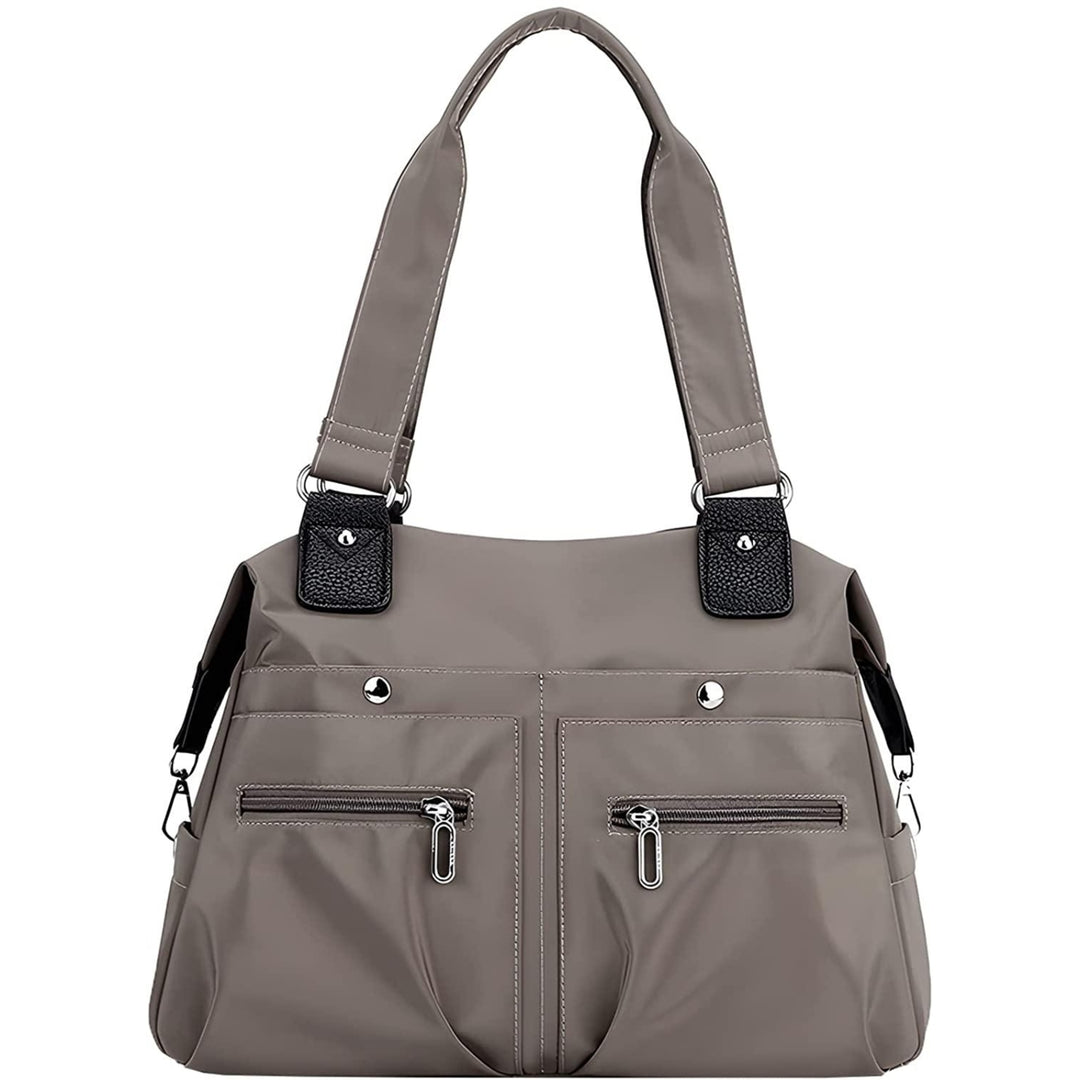 2023 Large Capacity Waterproof Multi Pocket Nylon Shoulder BagWomen Handbags Purses for Shoulder Handbags Travel Bag Image 3