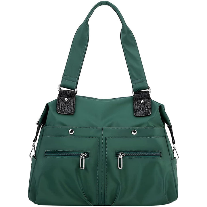 2023 Large Capacity Waterproof Multi Pocket Nylon Shoulder BagWomen Handbags Purses for Shoulder Handbags Travel Bag Image 4