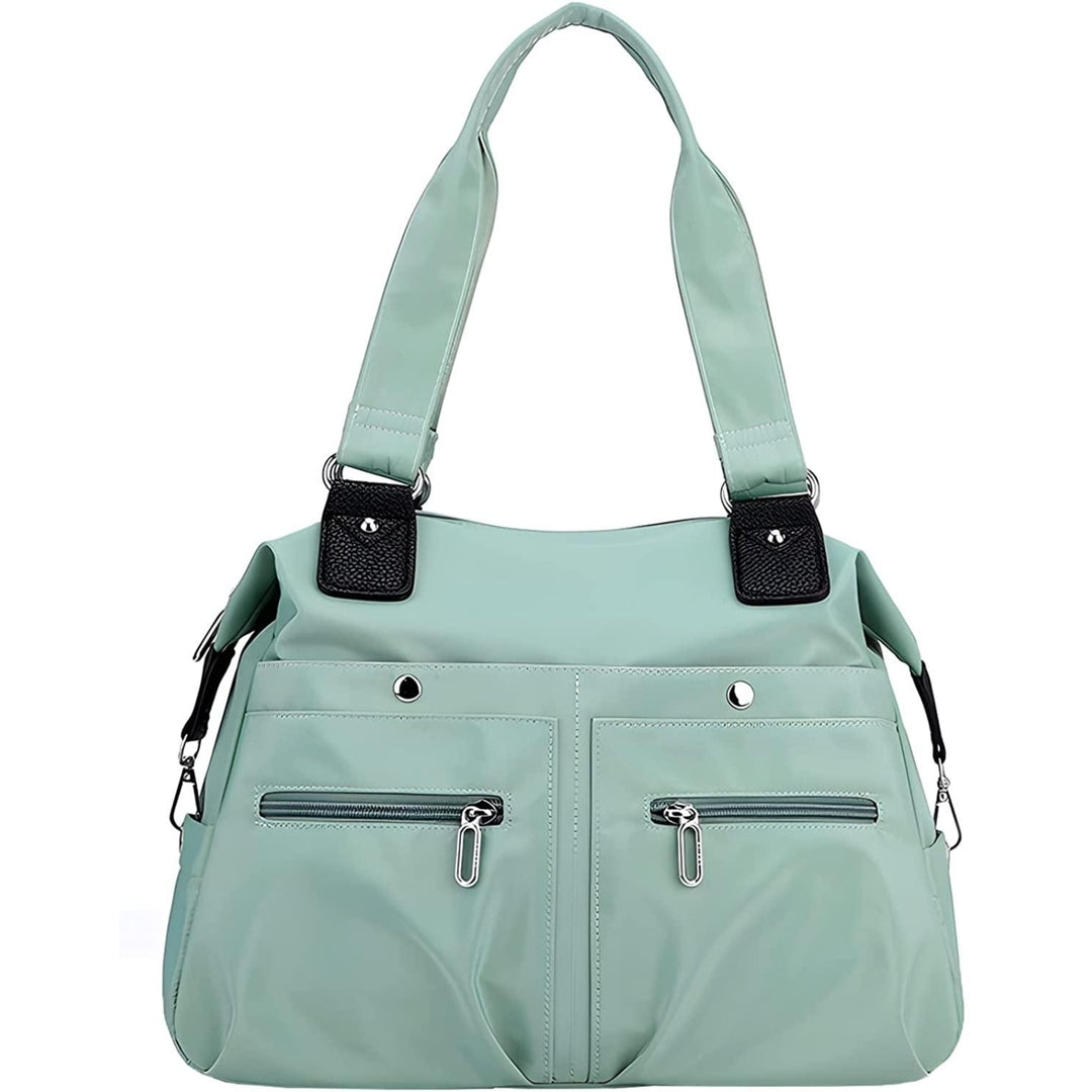 2023 Large Capacity Waterproof Multi Pocket Nylon Shoulder BagWomen Handbags Purses for Shoulder Handbags Travel Bag Image 4