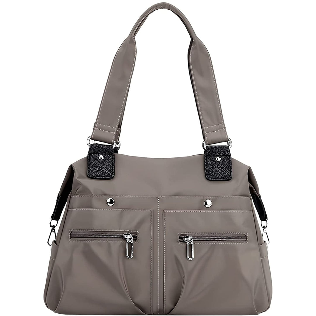 2023 Large Capacity Waterproof Multi Pocket Nylon Shoulder BagWomen Handbags Purses for Shoulder Handbags Travel Bag Image 7