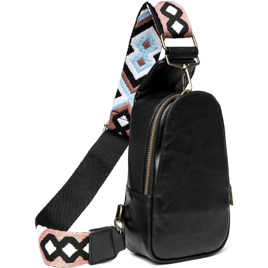 Crossbody Sling Bags with Cards Slots,Fanny Packs for Women Image 1