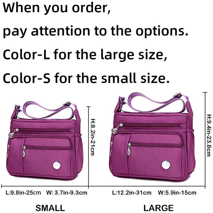 Women Shoulder Handbag Roomy Multiple Pockets Bag Ladies Crossbody Purse Fashion Tote Top Handle Satchel Image 6