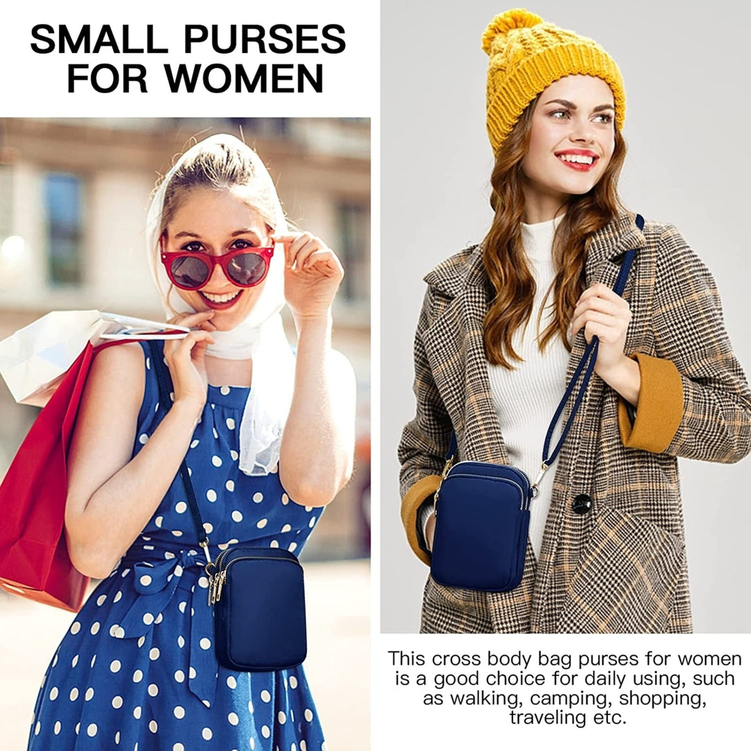 Small Crossbody Bags Purses for Women Mini Crossbody Cell Phone Purse Wallet for Women and Men Shoulder Bag Image 4