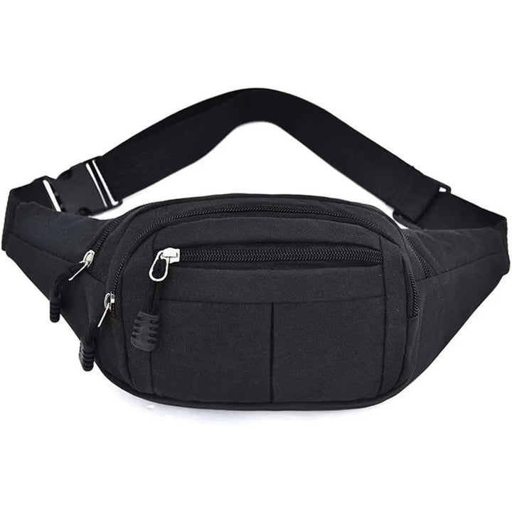 Fanny Pack Waist Pack for Men and Women Waterproof Sports Waist Bag with Adjustable Strap for Travel Hiking Running Image 1