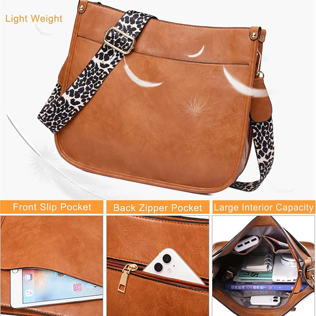 Women Shoulder Bag Vintage Crossbody Purse Handbag Image 12