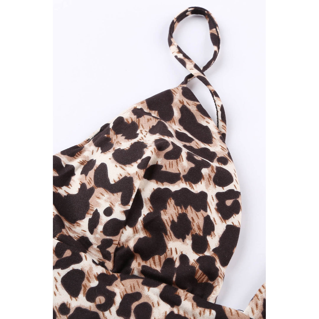 Womens Hear Me Roar Leopard Bralette Image 10