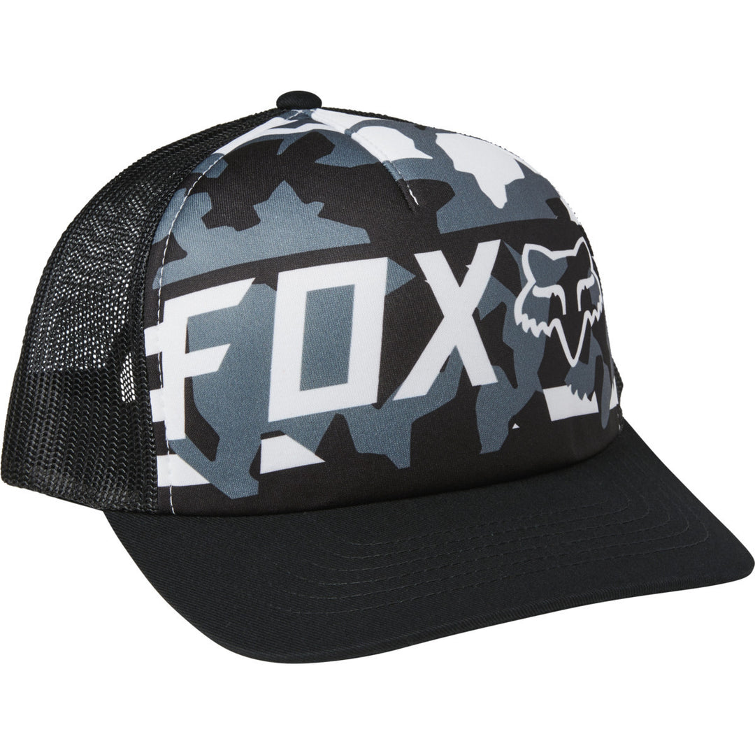 FOX RACING FOXR RWT TRUCKER HAT drk indo-One Size ONE SIZE Image 1
