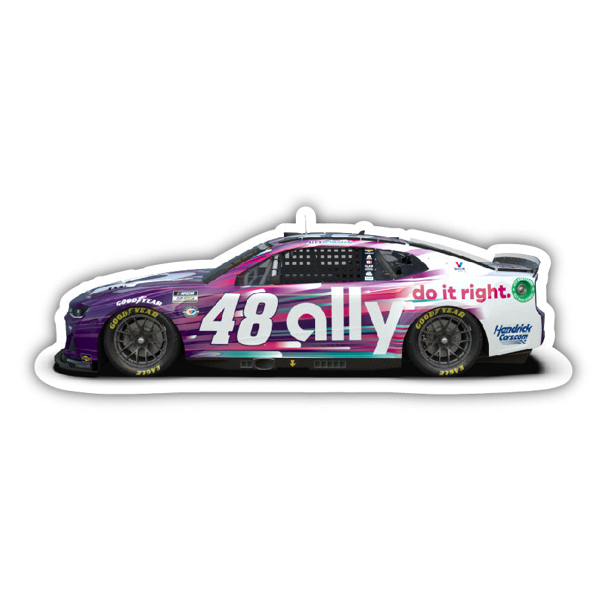 48 Alex Bowman Car Laser Cut Decal Image 1